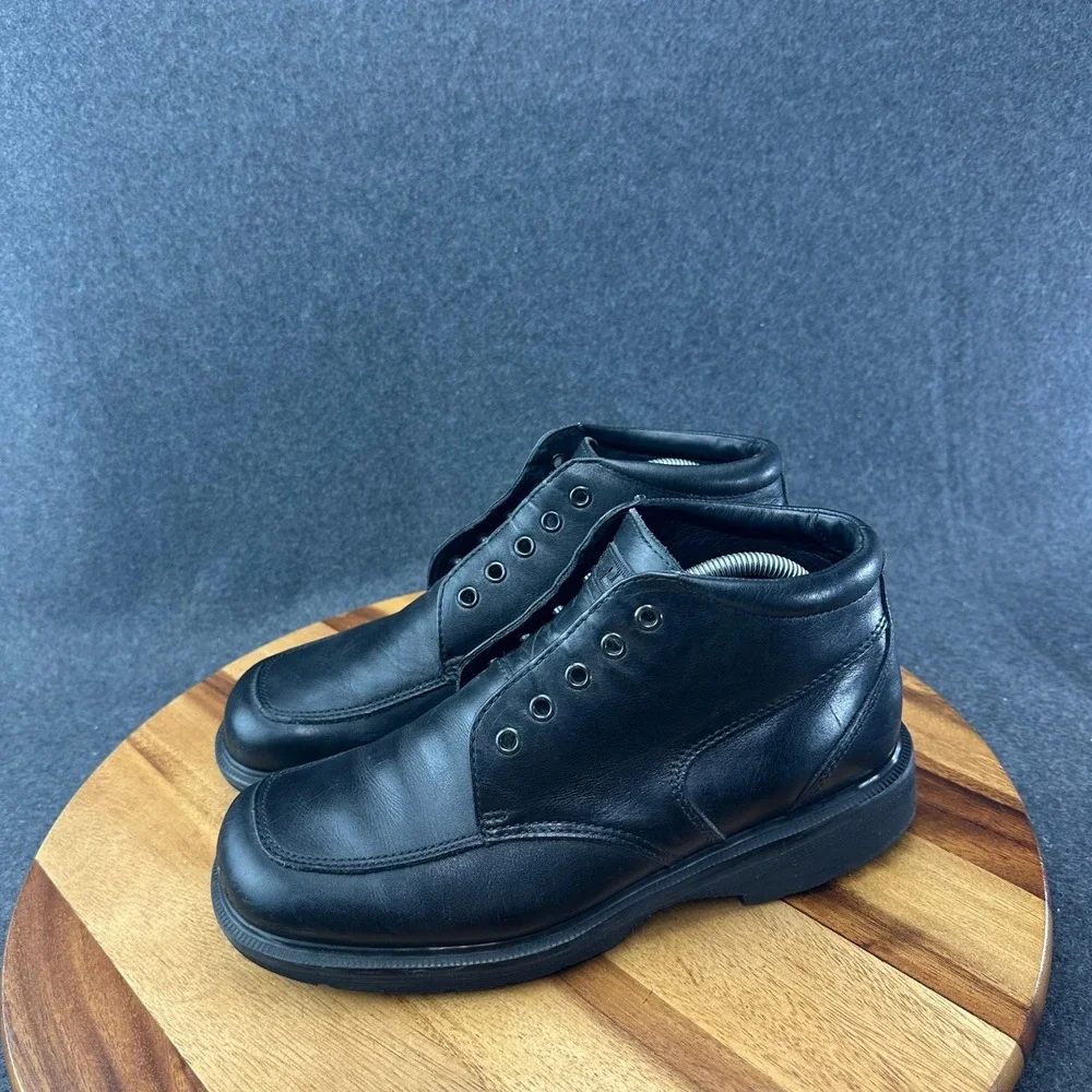 Dr Martens DM's 9259 Made In England Mens Boots Moc Toe Leather Size US 9